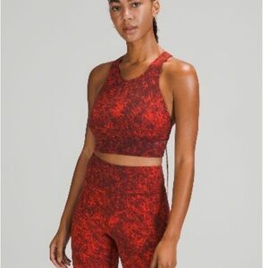 Lululemon wonder rain longline bra C/D cup size 8